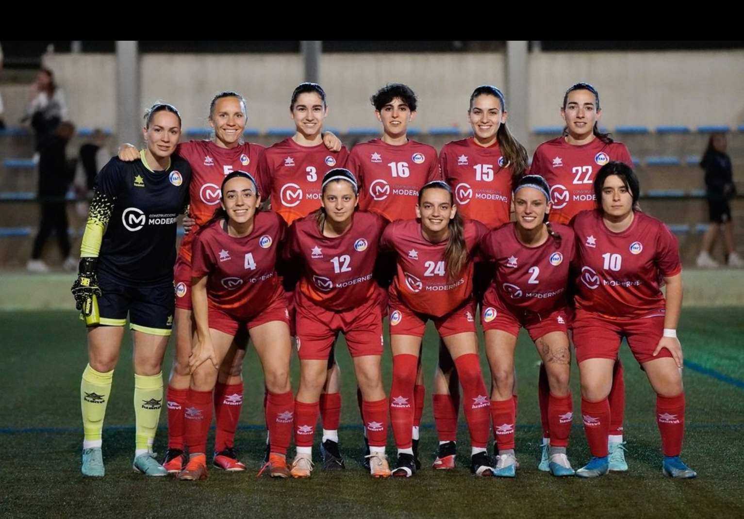 Foto de l'11 inicial d'aquest cap de setmana / FOTO: FUTFEMAD