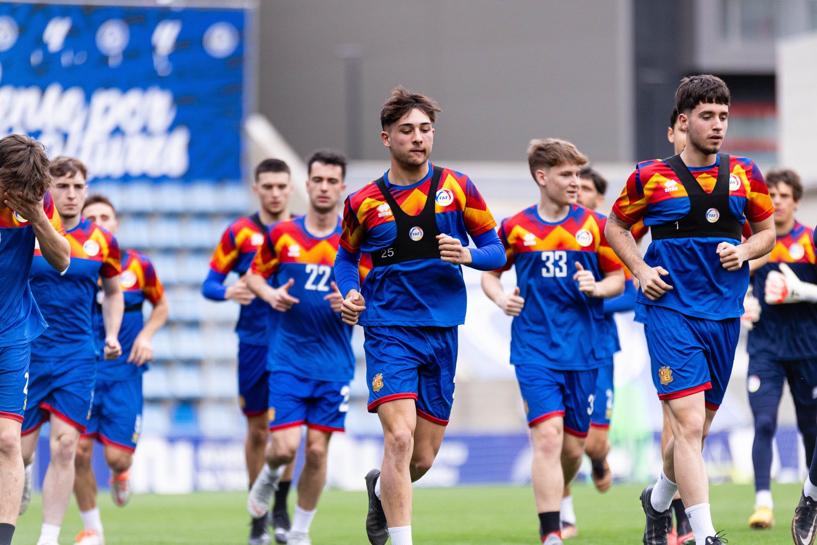 Un entrenament de la sots-21 aquesta setmana / FAF