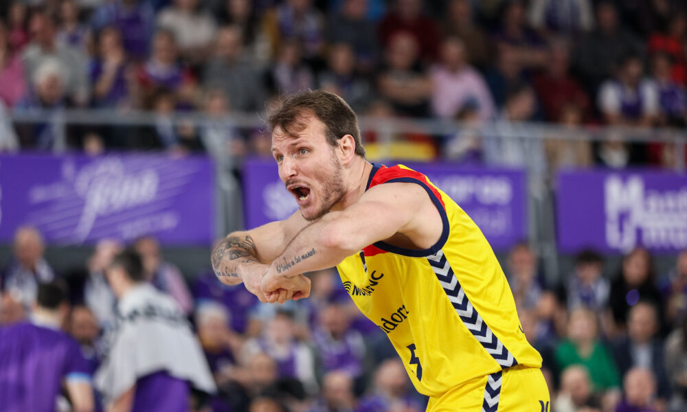 Rafa Luz a la pista del Palència / ACB