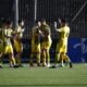 Els jugadors de la UE Santa Coloma celebrant un dels gols / FAF