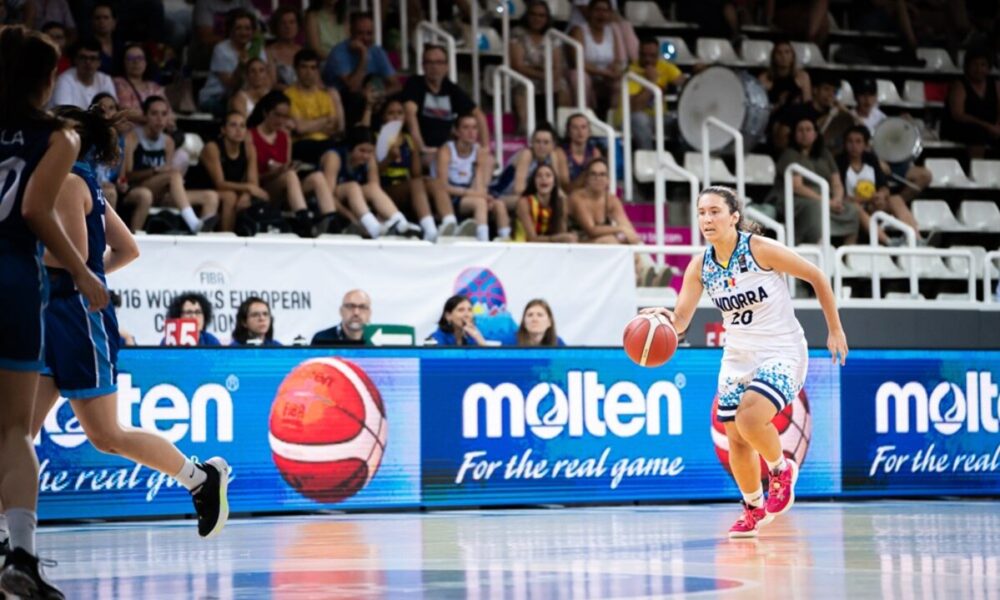 Una imatge d'arxiu de la selecció femenina U16 / FIBA