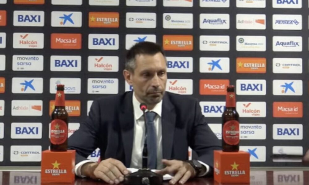 Natxo Lezkano en roda de premsa / ACB