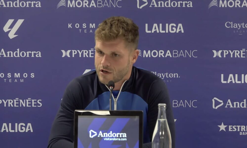 Ferran Costa en roda de premsa / FC ANDORRA