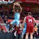 Tyson Pérez en un duel d'aquesta temporada / ACB