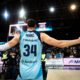 Marin Maric celebrant la permanència a la Bombonera / ACB