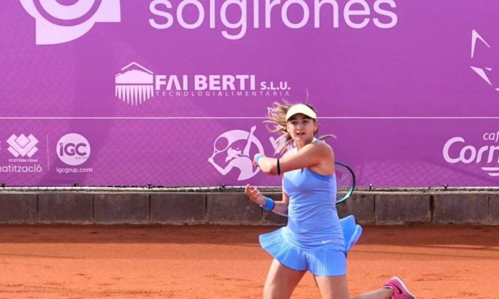 Vicky Jiménez a la Bisbal / Club Tennis La Bisbal