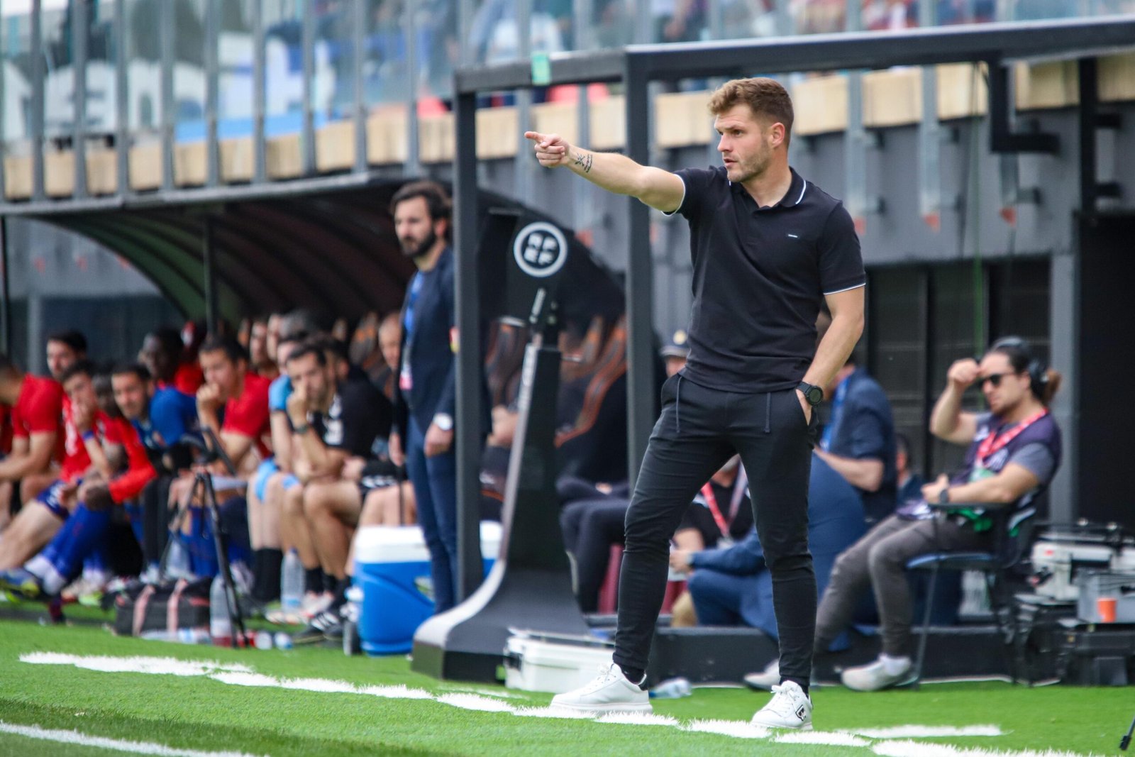 Ferran Costa durant el partit a Elda / FCA
