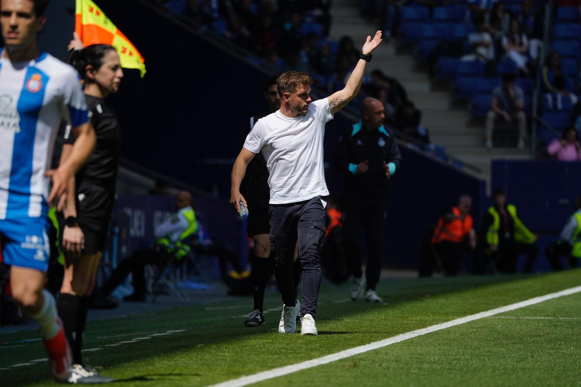 Ferran Costa durant el partit a l'Stage Front Stadium / FC ANDORRA