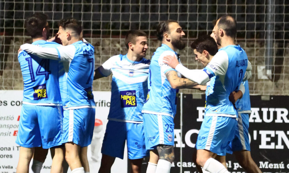 Un moment del partit entre l'Inter Escaldes i el Pas de la Casa / FAF