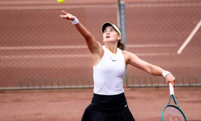 Vicky Jiménez a Otocec / Tenis Slovenija