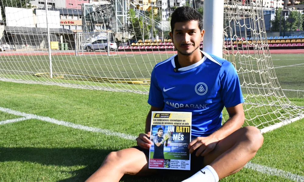 Nico Ratti a l'estadi Comunal / AE