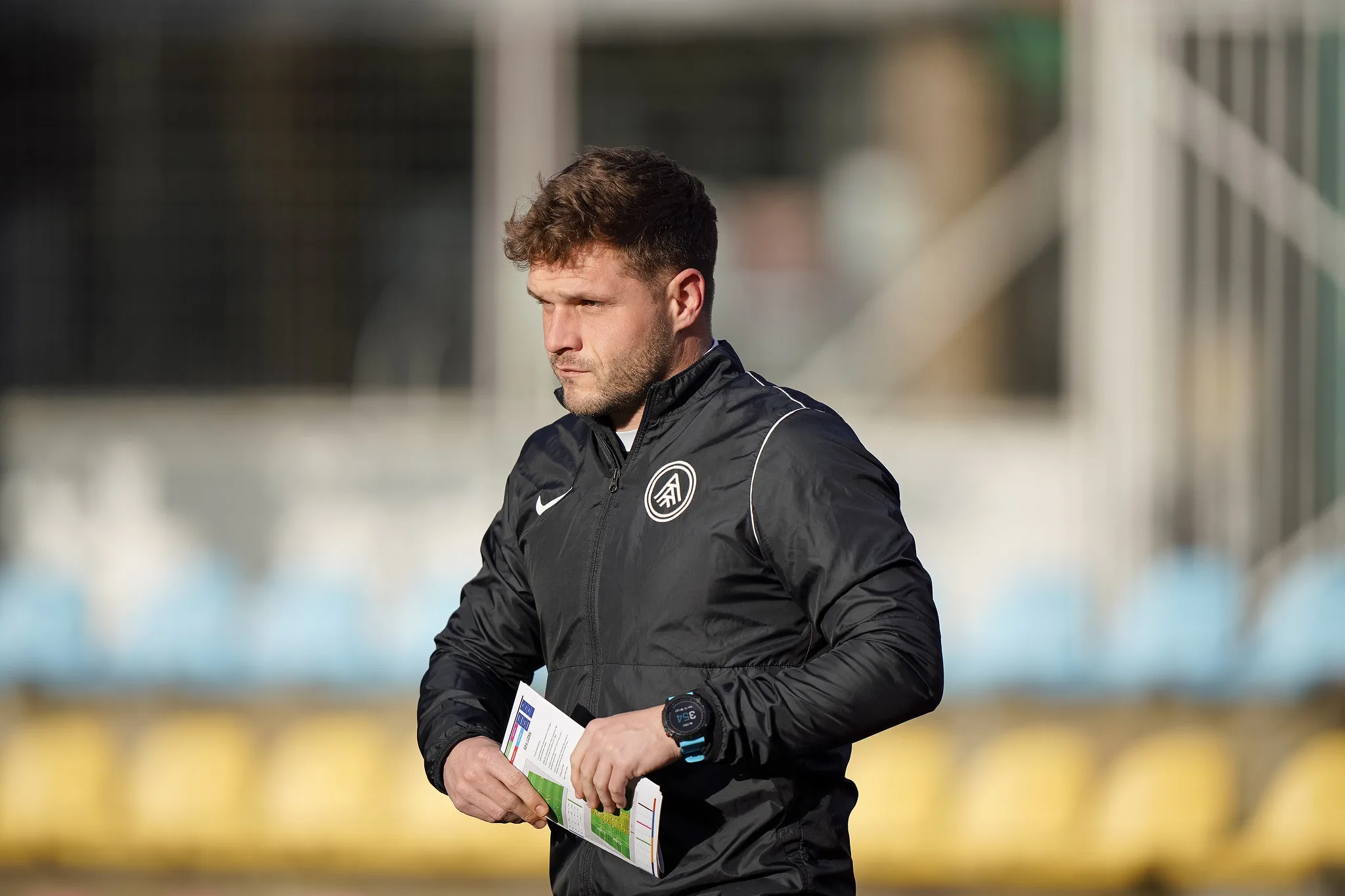 Ferran Costa en un entrenament