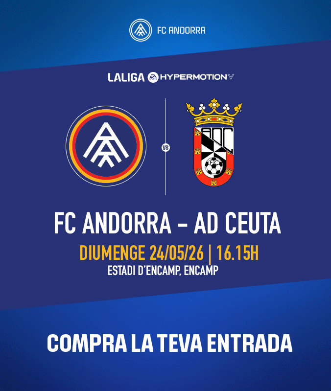 FC Andorra - Compra entrades