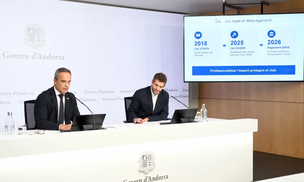 Presentació del nou reglament de les societat anònimes amb objecte esportiu Foto:SFGA/JAViladot